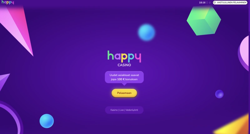 Happy Homepage